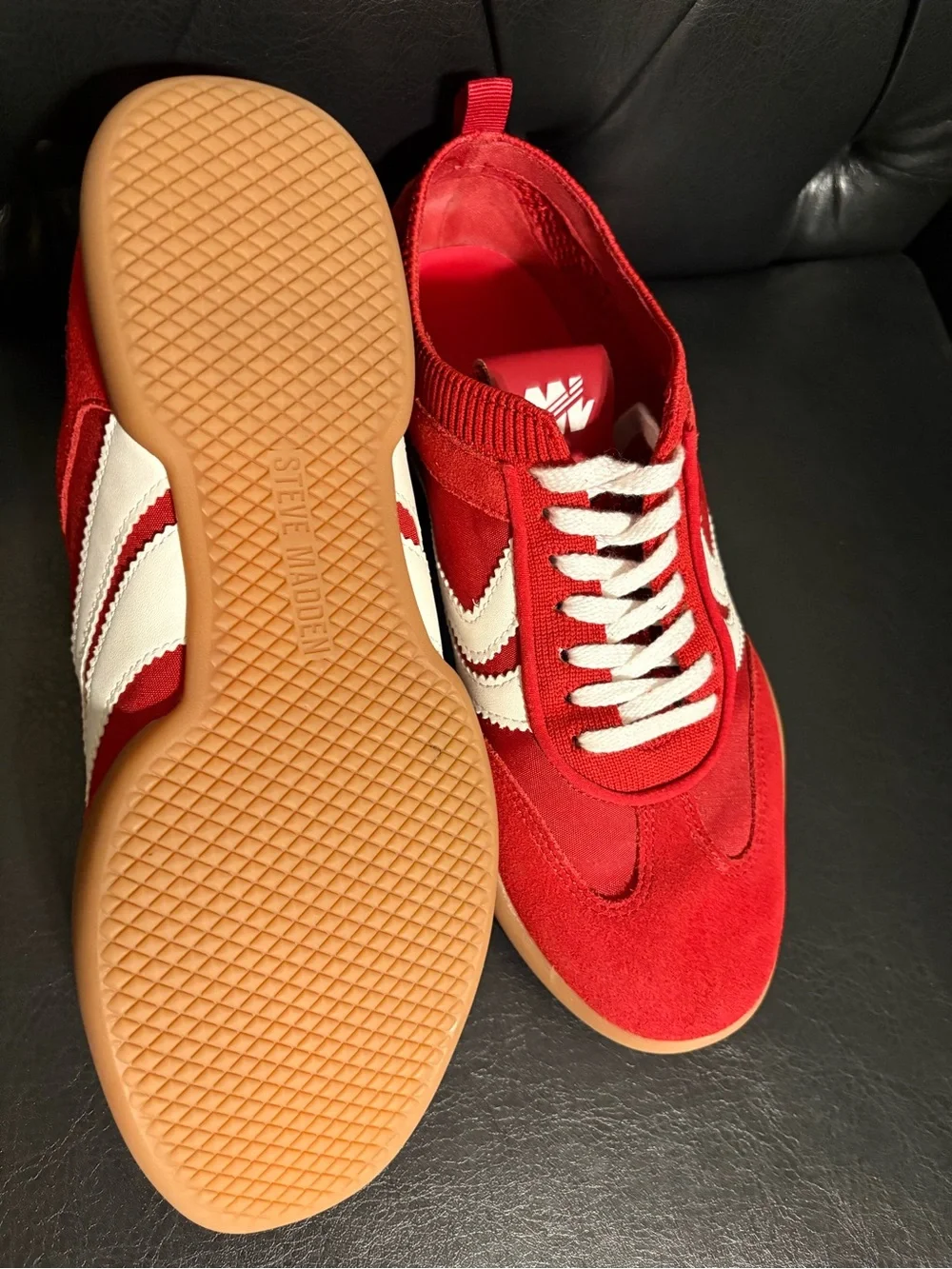 Steve Madden bold red
